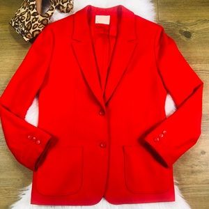 Pendleton Red Blazer